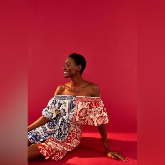 FARM Rio Dresses & Skirts - Farm Rio Mixed Pineapple garden Mini